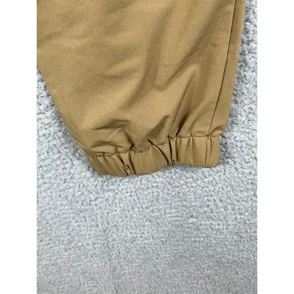 Spyder Men's Tan Joggers With Zipper Size L - Picture 11 of 12